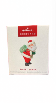 Hallmark 2025 Keepsake Mini Sweet Santa Christmas Ornament New with Box