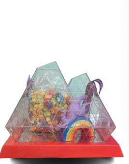 Disney Epcot 2024 Festival of Arts Figment Lights Up Popcorn Bucket New