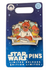 Disney Parks Star Wars Admiral Ackbar 2/12 Pin New With Card