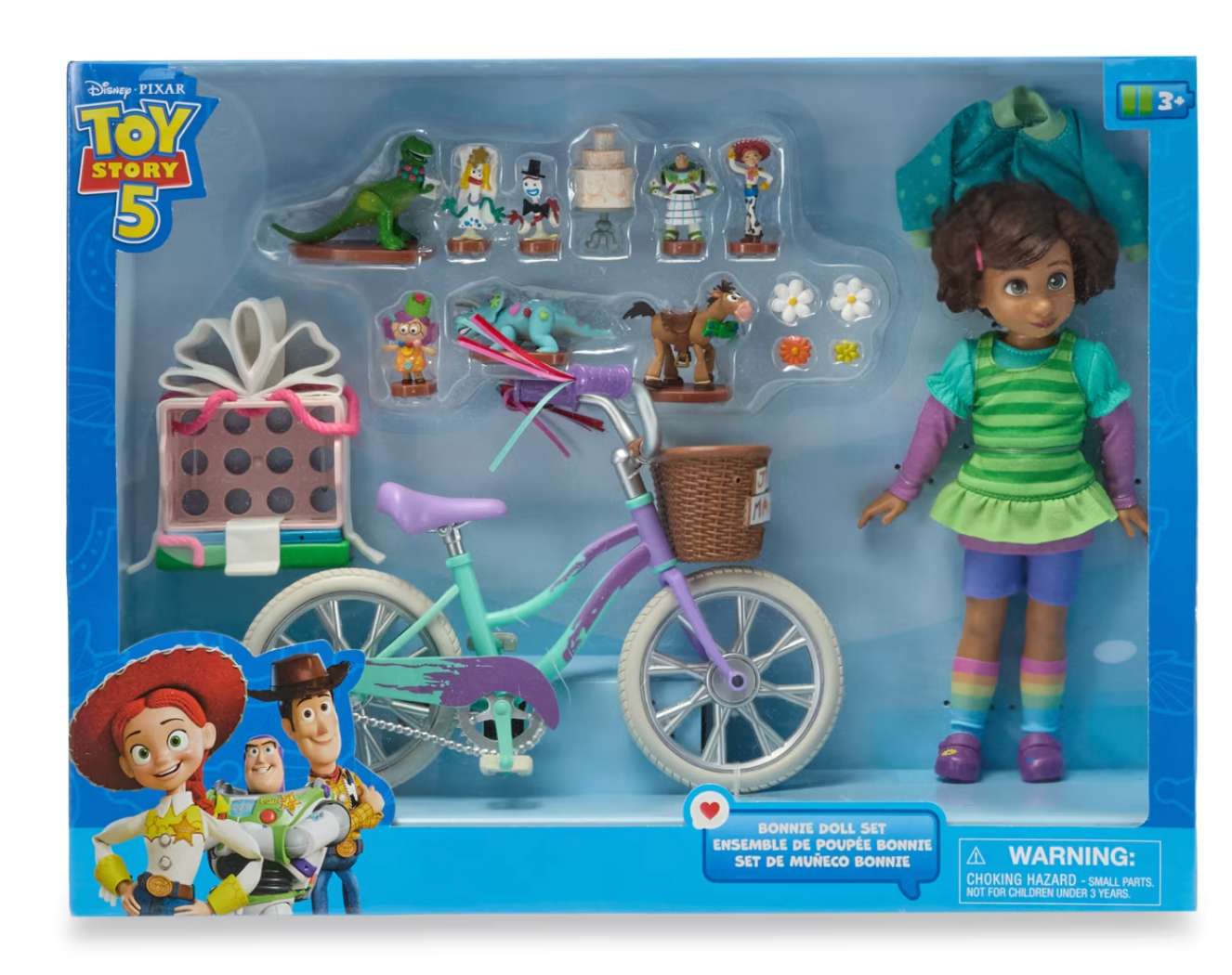 Disney Parks Bonnie Doll Set Toy Story 5 Rex Forky Buzz New with Disney Parks Bonnie Doll Set Toy Story 5 Rex Forky Buzz New with