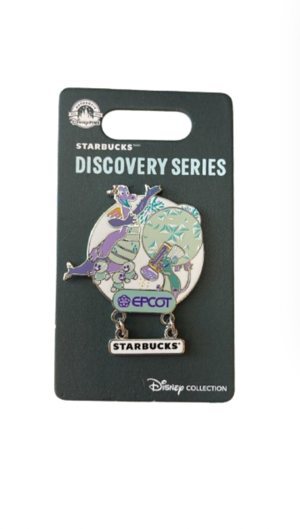 Disney Parks 2024 Starbucks Discovery Series Epcot Figment Pin New wit – I  Love Characters