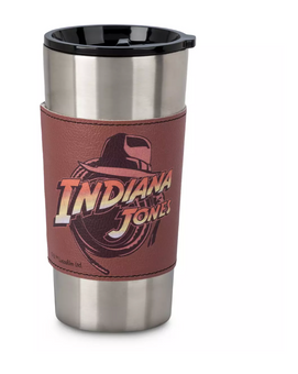 Disney Park Indiana Jones and the Dial of Destiny Stainless Steel Tumbler New