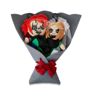 15" Chucky and Tiffany Valentines Plush Bouquet New with Tag