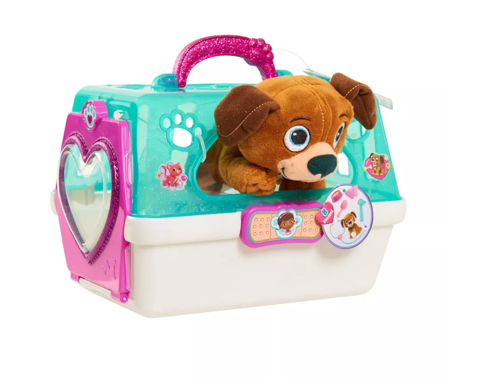 Disney Junior Doc McStuffins Vet Carrier Toy Set New with Box – I Love ...