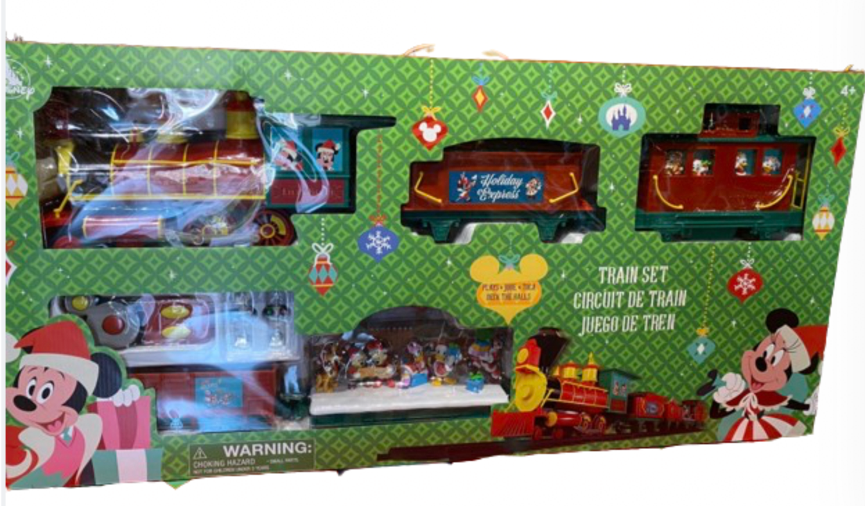Disney holiday express train set hotsell