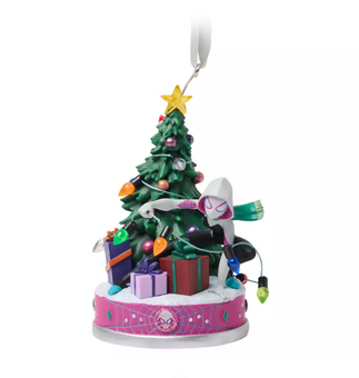 Disney Parks Spidey and His Amazing Friends Ghost-Spider Sketchbook Ornament New