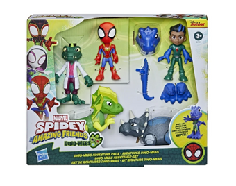 Disney Marvel Spidey and His Amazing Friends Dino-Webs Adventure Pack Toy New