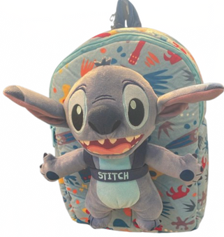 Disney Parks Stitch Plush Soft Mini Backpack New With Tag