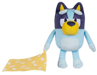 Disney Bluey Sleepy Time 13 Inch Plush with Blanket Toy New With Tag