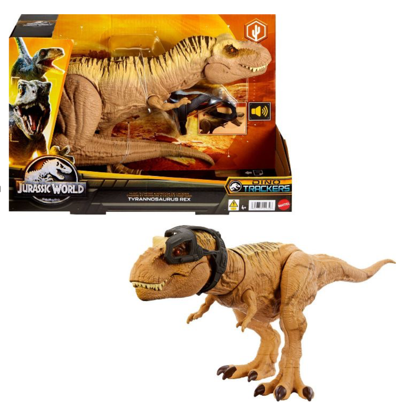 Jurassic World Tyrannosaurus T Rex Action Figure Toy New With Box I Love Characters