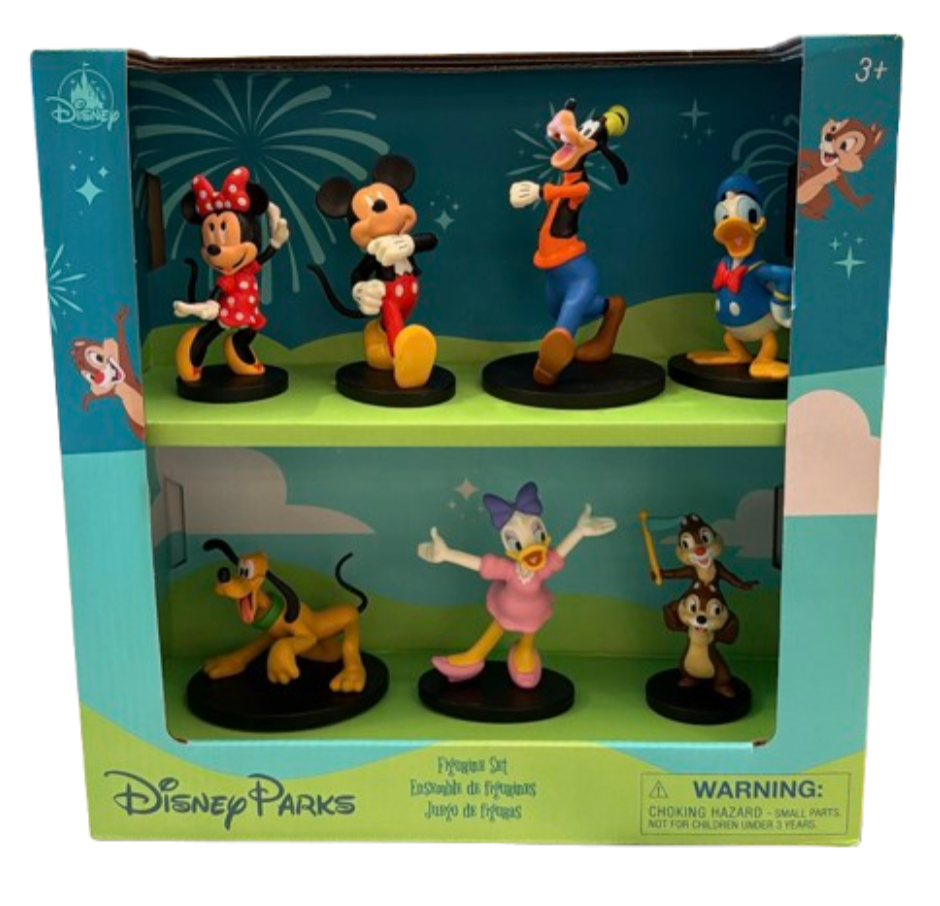 Disney Parks Mickey Mouse and Friends Deluxe Figure Set New With