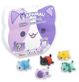 Aphmau Mystery Figures Glow 5 Figure Multi-Pack Toy New With Tag