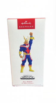 Hallmark Keepsake 2025 My Hero Academia All Might Christmas Ornament New w Box