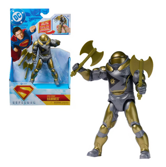 DC Comics Superman Hammer Action Figure 6" Toy New With Box