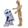 Disney Parks C-3PO and R2-D2 Talking Action Figure Set Classic Star Wars New