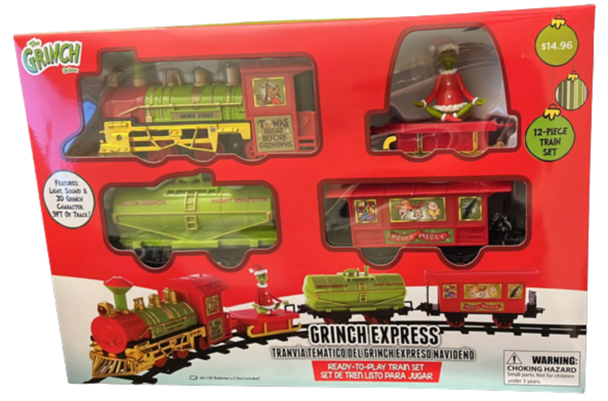 Grinch train set sales
