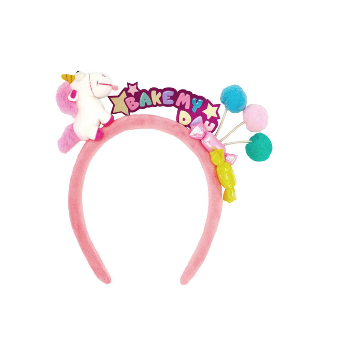 Universal Studios Despicable Me Bake My Day Fluffy Headband 