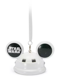 Disney Parks Star Wars Stormtrooper Mickey Ear Hat Christmas Ornament A New Hope