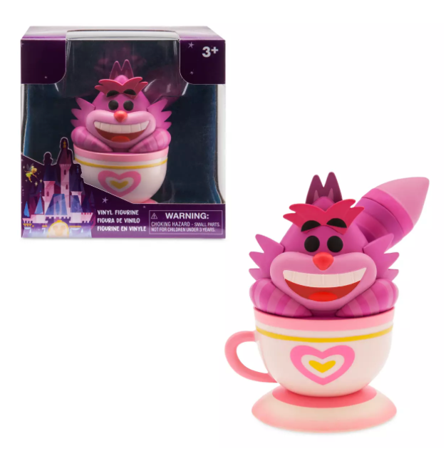 Disney Parks Cheshire Cat Mad Tea Party Vinyl Figure by Joey Chou New With Box