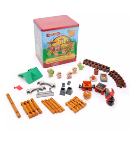 Disney Parks Mickey Friends Big Thunder Mountain Railroad Lincoln Logs Building