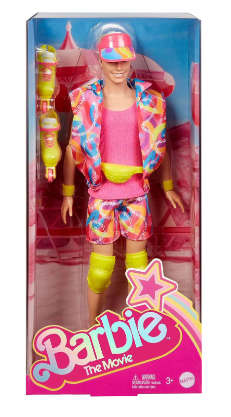 Barbie The Movie Ken Doll Inline Skating Outfit New with Box I Love Characters