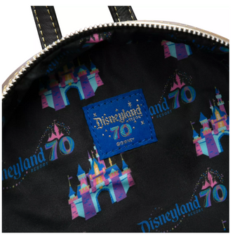Disney Disneyland 70th Mickey and Friends Loungefly Mini Backpack New with Tag
