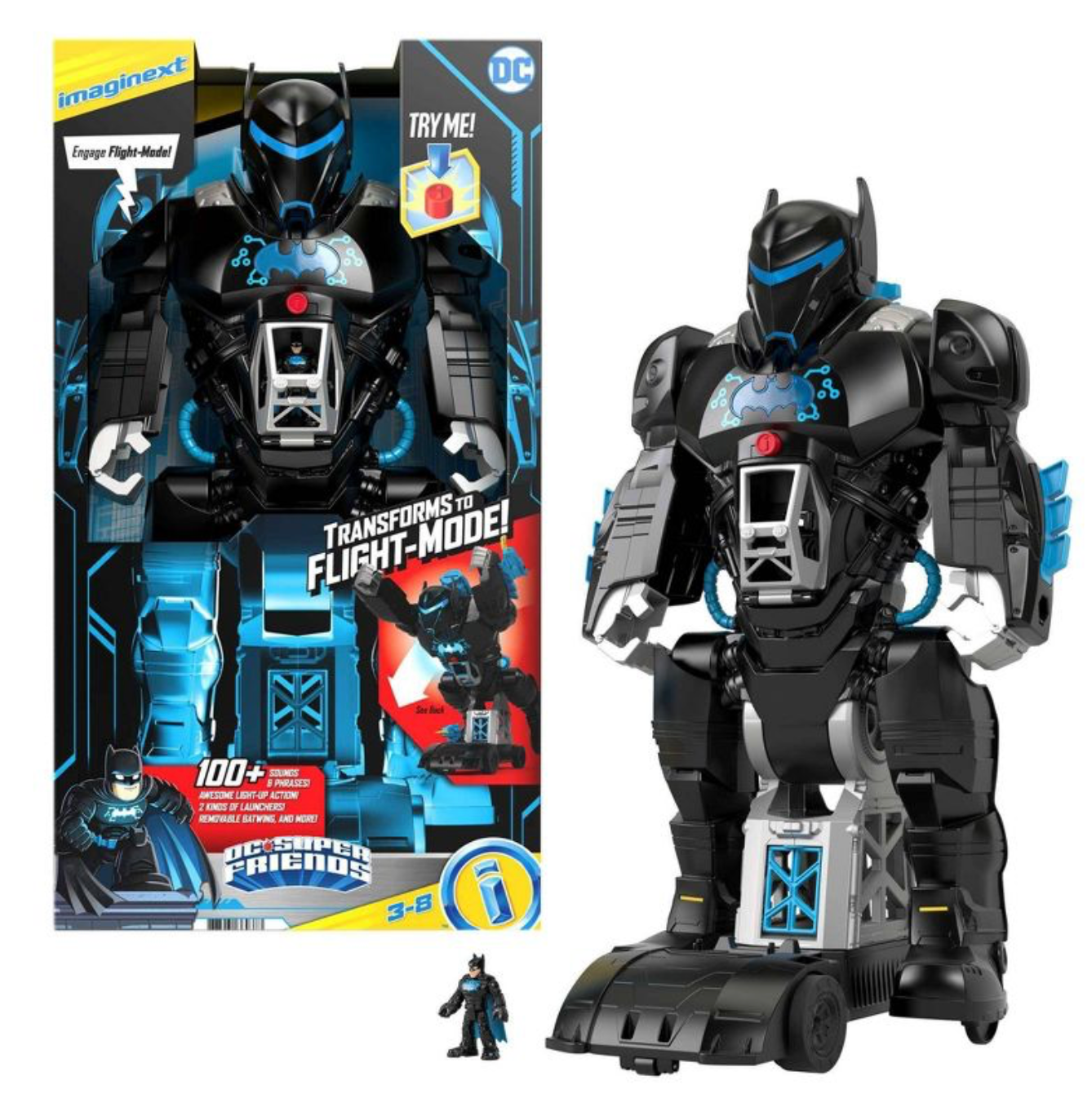 Fisher price batman robot discount