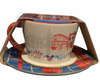 Disney Parks Epcot UK Cheers From The Kingdom Tea Cup with Plate New With Tag