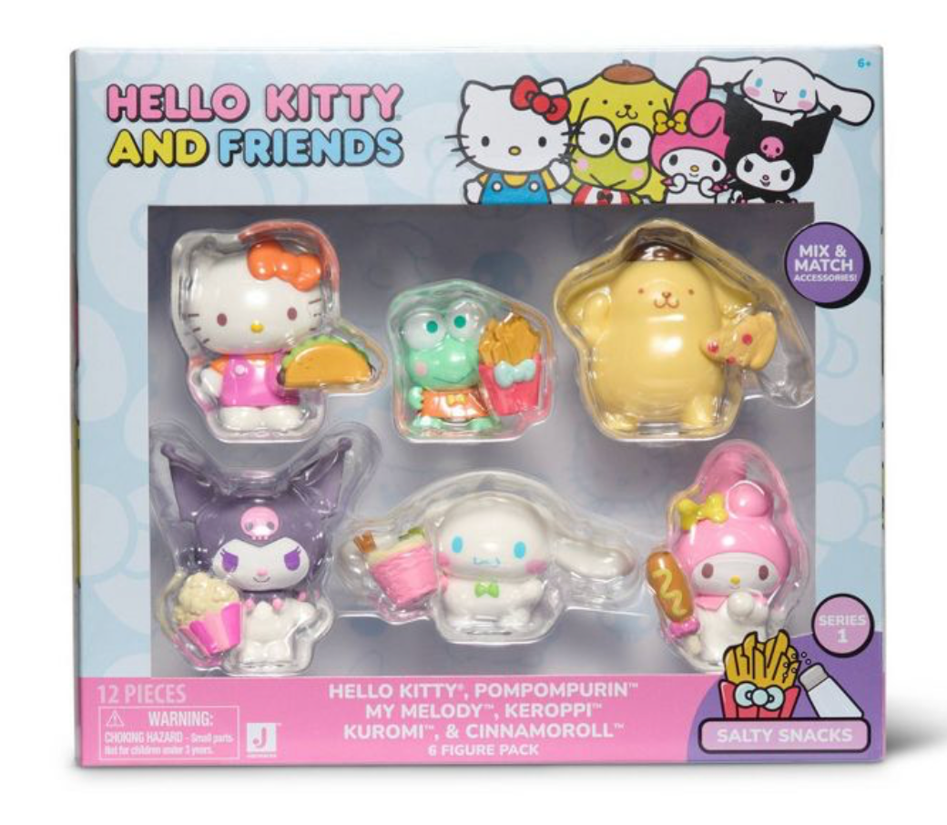 Hello Kitty Sweet & Salty Figures 6pk New With Tags – I Love
