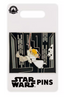 Disney Parks Star Wars Luke Skywalker and Princess Leia Pin New with Card