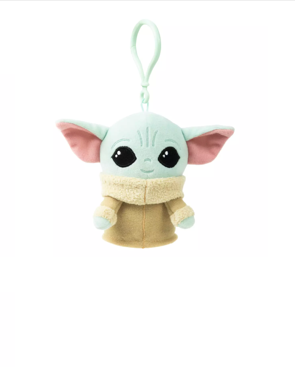 Disney Parks Star Wars: The Mandalorian Grogu Plush Keychain New