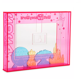 Disney Parks WDW 2024 Acrylic Photo Frame 4'' x 6'' New