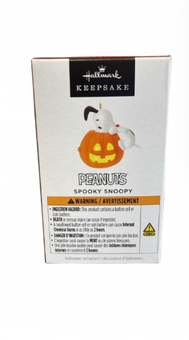 Hallmark Keepsake 2025 Peanuts Spooky Snoopy Musical Christmas Ornament New