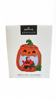 Hallmark Keepsake 2025 Baby's First Halloween Photo Frame Christmas Ornament New
