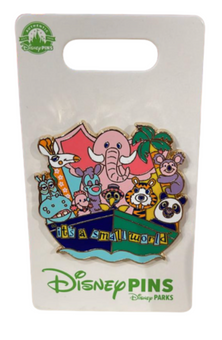 Disney Parks It's a Small World Animal Ark Pin New with Card