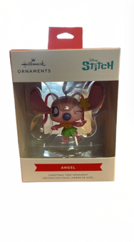 Hallmark Disney Stitch Angel Hawaiian Christmas Ornament New With Box