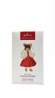 Hallmark 2025 Keepsake Madame Alexander Deer Santa Christmas Ornament New w Box