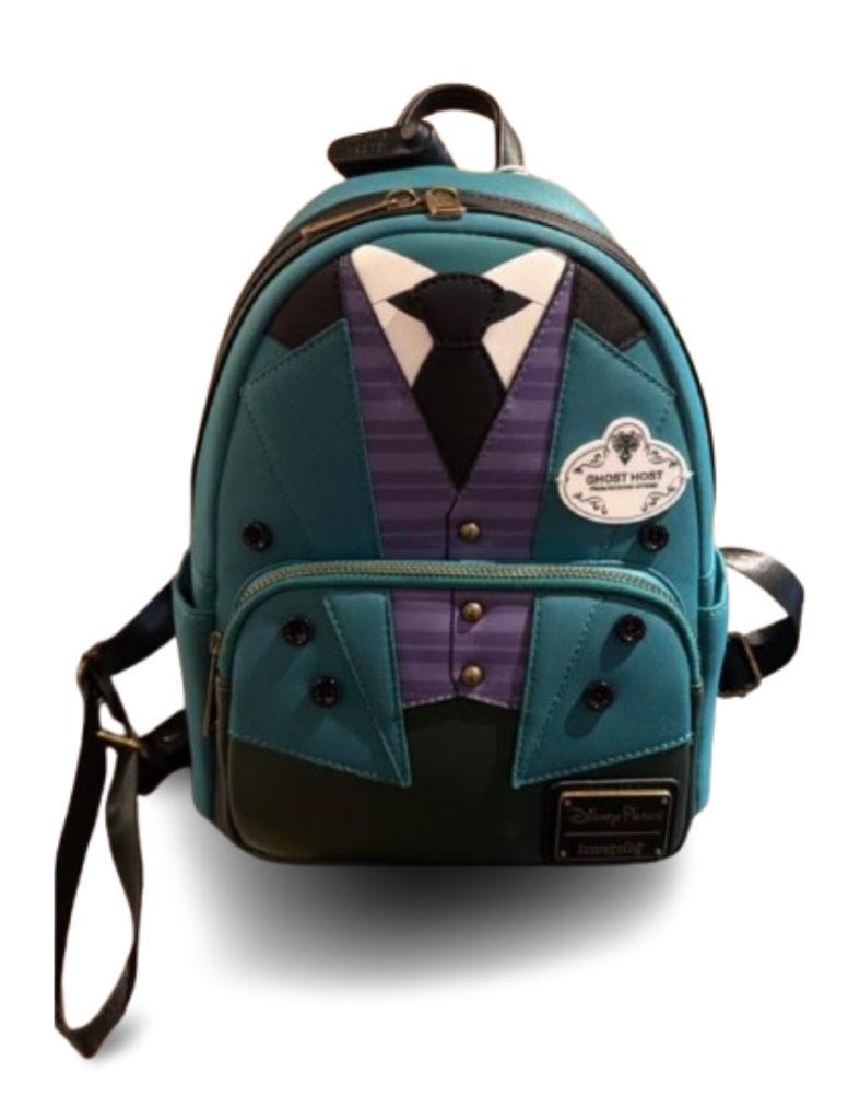 Disney Parks Haunted Mansion Loungefly Mini Backpack Cast Member New W – I Love Characters