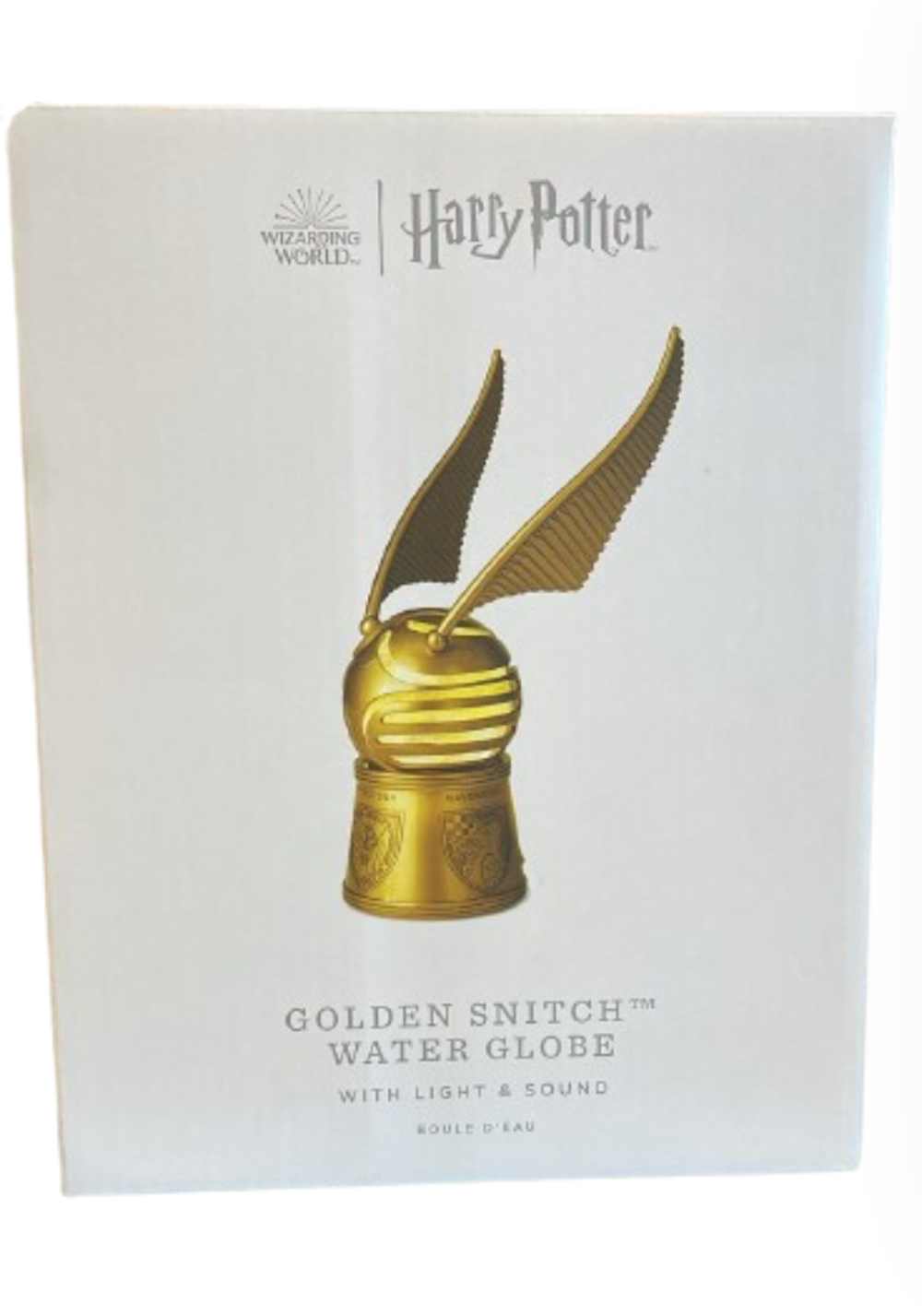 Hallmark Harry Potter Golden Snitch Water Globe With Sound and Light New w Box