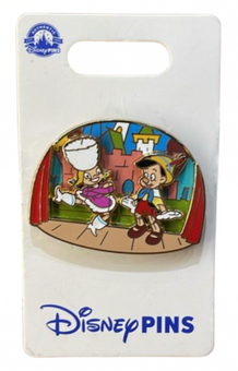 Disney Parks Marionette Pinocchio Pin New with Card