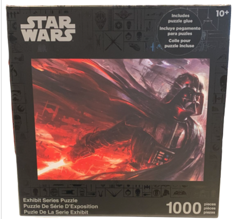 Disney Parks Darth Vader Exhibit Series Puzzle – Star Wars New with Bo ...