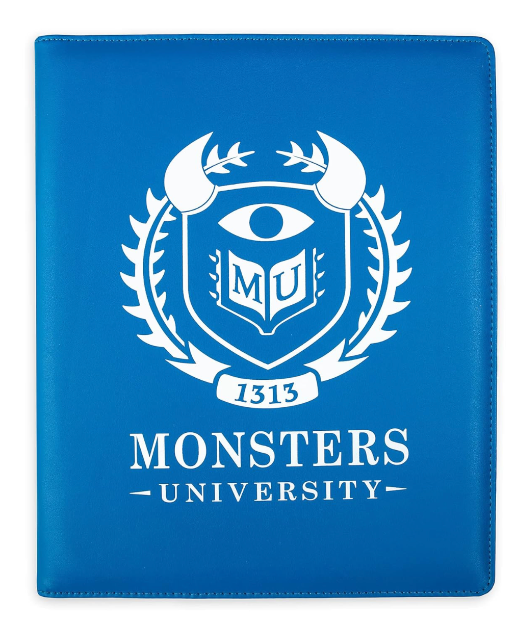 monsters inc id card Disney Parks Pixar Monsters University Blue Journal New With Tag – I Love Characters