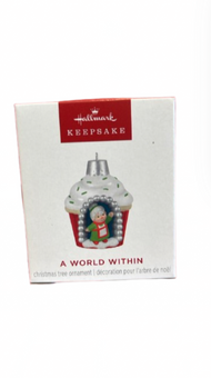 Hallmark 2025 Keepsake Mini A World Within Christmas Ornament New with Box