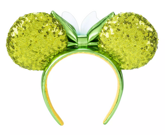 Disney Parks Tinker Bell Sequined Ear Headband Adults – Peter Pan New with Tag