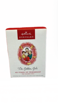 Hallmark Keepsake 2025 The Golden Girls 40 Years Friendship Christmas Ornament