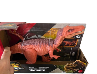 Jurassic World Rebirth Wild Roar Baryony Dinosaur Action Figure Sound 2025 New