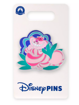 Disney Parks Alice in Wonderland Cheshire Cat Pin New With Card