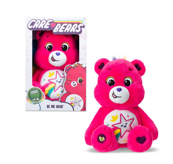 Care Bears Medium Plush Be Me Bear (Eco) Pink Plush Toy New w Box