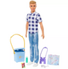 Barbie It Takes Two Ken Camping Doll Plaid Shirt Toy New with Box