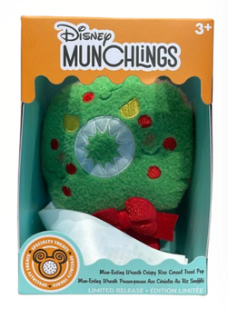 Disney Parks Man Eating Wreath Munchlings Plush Nightmare Before Christmas New